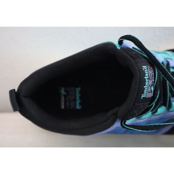 Timberland Pro Women's Sz 8.5W Black/Aqua Radius Comp Toe Work Shoes - Picture 8 of 11